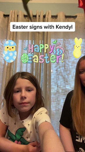 Easter Signs with Kendyl: Learn ASL Signs for Easter!