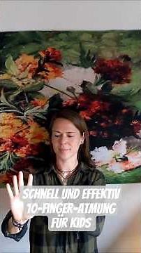 10-Finger-Atmung für Kinder | Stressabbau & Fokus | 1 Minute ⏳