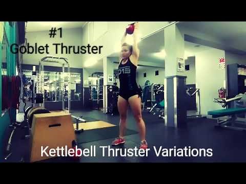 Kettlebell Thruster Variations