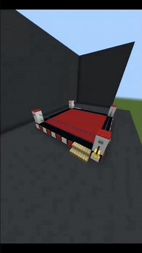 Minecraft Boxing 🥊 arena build easy design tutorial #minecraft #shorts