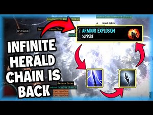 This INFINITE HERALD CHAIN Invoker Build Is Actually BROKEN | POE 2 Invoker Build Guide