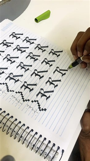 Gothic Calligraphy on Paper (Professional Tutorial) #calligraphy #lettering #writing #drawing #pen