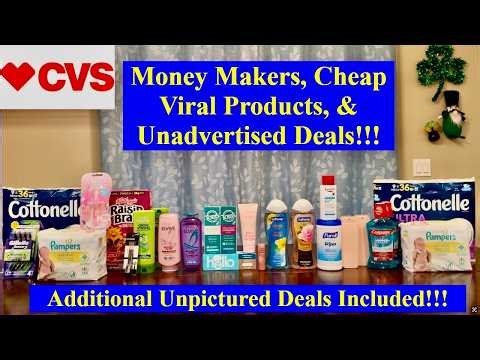 CVS Deals & Couponing Haul 3/15–3/28 | Money Makers & Unadvertised Deals (Still Valid 3/22)