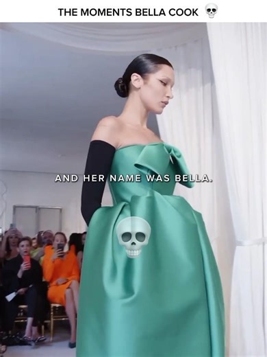 They expected the spotlight. Bella became it💀 #supermodel #fashion #shorts #runway