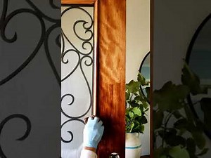 Front Door Wood Staining Minwax Old Masters Red Mahogany