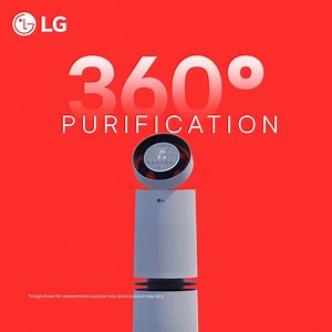 LG Air Purifier always ensures all-around protection for you and your family. With the 360° purification technology it absorbs impurities from all corners of the room, ensuring pure air everywhere🏡✨🥰! استمتع بحماية شاملة لك ولعائلتك مع منقّي الهواء من إل جي. تزيل تقنية التنقية البالغة 360 درجة الشوائب بشكلٍ فعال من كل ركن في الغرفة، مما يضمن وجود هواء نقي ونظيف في كل أرجاء منزلك. 🏡✨🥰 Learn More: http://lge.ai/6184uYXpr #LG #LGGulf #360Purification #LGPuricare #AirPuriFier #CleanAir #Healthie