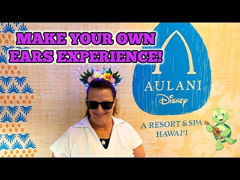 Build Your Own Disney Mickey Ears At The Hawaii Aulani Ear Making Experience!