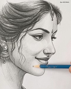 Look at this beautiful drawing 😍❤️ | Arjun sethi sketches