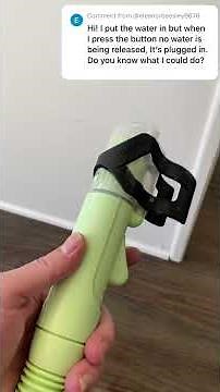 Bissell Little Green Mini Not Spraying Water? How to Fix!