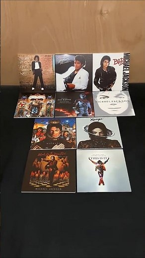 Michael Jackson Album Covers (Vinyl-Style UV Print on Sintra Board)