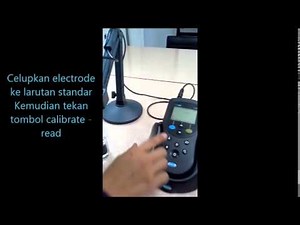 Kalibrasi Conductivity Menggunakan HQd meter HACH