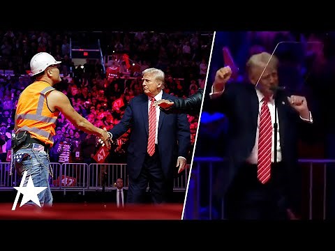 Watch Donald Trump Dance With Village People As They Perform At Pre-Inaugural Rally