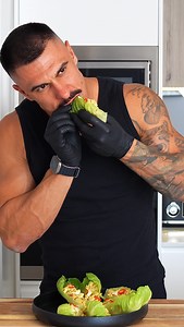 1.2M views · 583K reactions | AVOCADO + CHILLI EGG TACOS  Save this for later What you’ll need: ➡️ 6 x Boiled Eggs ➡️ 1 x Avocado ➡️ 1 x Diced Cucumber ➡️ 1/2 x Diced Red Onion ➡️ 2T Kimchi ➡️ 1 x Lemon ➡️ 1/4t Chilli Flakes ➡️ S&P ➡️ 1 x Cos Lettuce ➡️ 1 x Fresh Chilli #foodporn #dinner #lunch #food #cooking #YUM #DIY #delicious #chilli #eggs #avocado #healthy #snack | George Mirosevich | Facebook