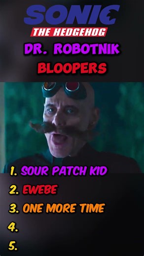 Hilarious Dr. Robotnik Bloopers From Sonic the Hedgehog!😂