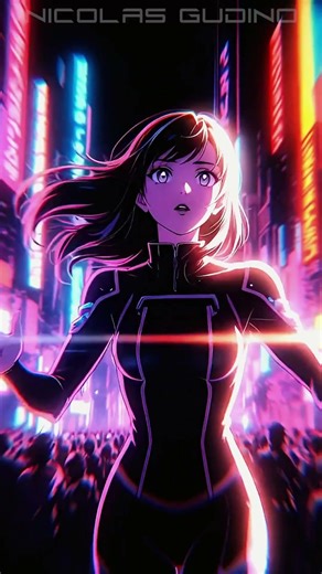 404 file not found, she became my only path 💔 #Waifu #Cyberpunk #AiGirls #WindowsFix #Shorts