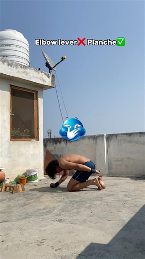 Elbow lever❌ Planche✅ #shortsfeed #elbowlever #planche #viral