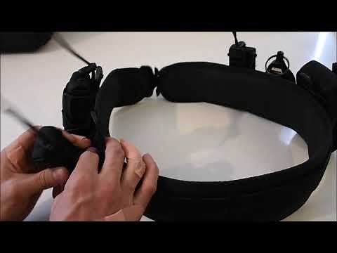 How To Attach MOLLE Pouches To High Speed Gear Belts