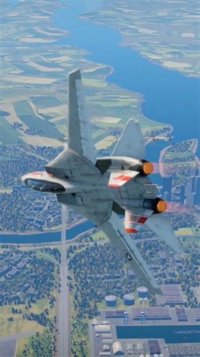 3K views | F-14 Fire Missile Air Combat Simulation! | HR Creativity | Facebook