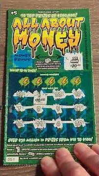 Pennsylvania Lottery Scratch Off - All About Money 29