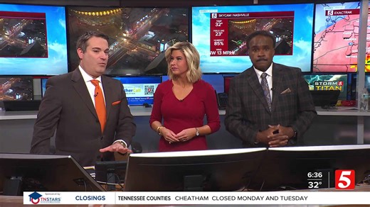 Winter storm warning & ice storm warning through Monday