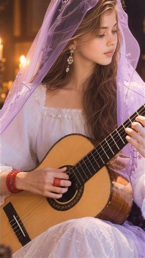 Recuerdos de la Alhambra | Candlelight Guitar by Liora #Shorts