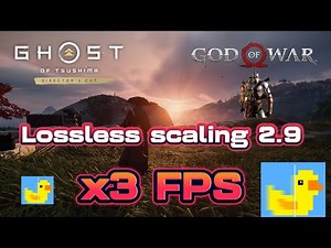Lossless scaling V2.9 - Big update with x3 your FPS -Test with GOT and GOW