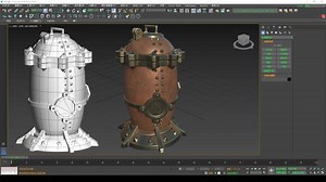 【3dmax案例教程】从拉box开始教你，制作“全流程次世代罐子”模型，模型布线技巧讲解