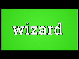 Wizard Meaning