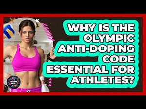 Why Is The Olympic Anti-Doping Code Essential For Athletes? - The Olympic Vault
