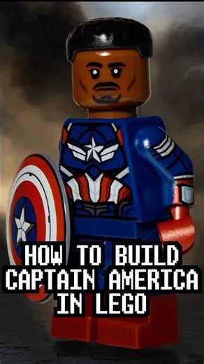 How to build a better Sam Wilson Captain America in Lego!