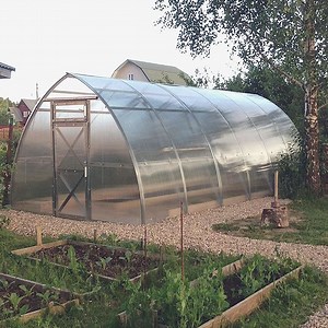Sungrow DIY Greenhouse Kit 10 x 20 ft. with 6mm Double-Wall Polycarbonate Panels and Galvanized Steel Frame