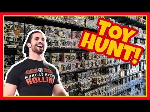 🚨 TOY HUNT!!! 🚨 SETH ROLLINS WINS A SLAMMY AWARD! WWE Mattel Wrestling Figure Shopping Fun #90