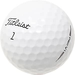 LostGolfBalls - 36 Titleist Pro V1 Golf Balls in Good Condition, 2019 Year Model, AAA Quality, Used & Recycled Used Golf Balls, Titleist ProV1, The #1 Ball in Golf, White