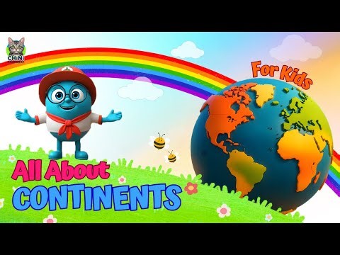 Seven Continents of the World for Kids | Learn with Chini Chatoray | Geography for Children