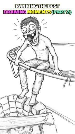 Ranking the BEST Drawing Moments ✏️😂 | Funniest & Most Creative Drawings