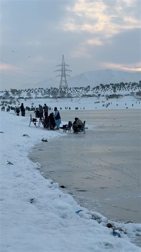Beautiful Afghanistan ⛰️🥰❄️ #afghanistan #snowfall #winter #kabul #qargha #panjshir #nature #foryou