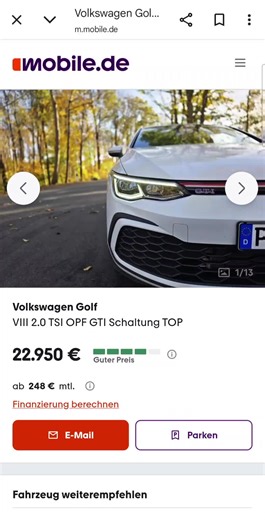 VW Golf 8 GTI 2022: Performance & Features