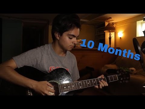 My 1 Year Guitar Progress (Through Online Lessons)