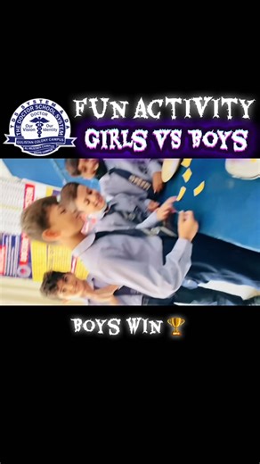 Fun activity grade 3rd 🥉 students boys vs girls 🧒 who will win this game? #wasisixeroffical❣️💥🌟🔥🏏 #thedoctorschoolacademy😍🥰 #TheDoctorschoolacademy #fypシ @Wasi.Sixer | TDS system & D A