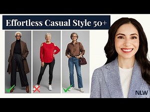 How to Dress Casual for Women Over 50 | NLW Style System