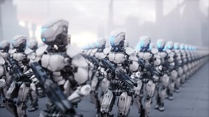 Invasion Military Robots Dramatic Apocalypse Super Stock Footage Video (100% Royalty-free) 32877241 | Shutterstock
