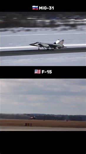 MiG-31 vs F-15 Eagle Comparison