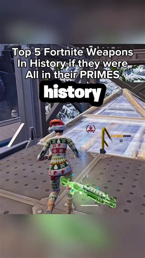 What is the BEST Fortnite Weapon in History? #fyp #fortnite #fortniteclips #history #viral