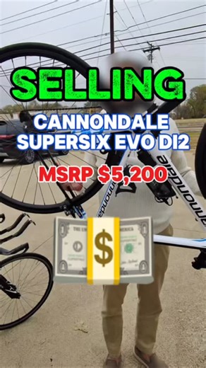 Hustler POV on Instagram: "POV: Selling used Cannondale road bike. Today I’m helping a client find a bike for his first race, he wanted something light, fast and with electronic shifting. I recommended our Cannondale SuperSix Evo Di2, let’s see if we can close this sale. #hustle #foryou #pov #bike #fyp"