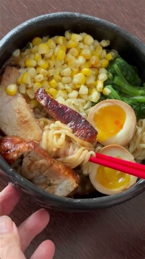 Level Up Your Ramen 🍜 Easy Japanese Toppings #Shorts #food #cooking