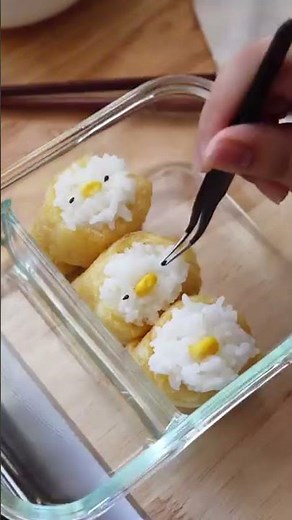 cute teriyaki bento box