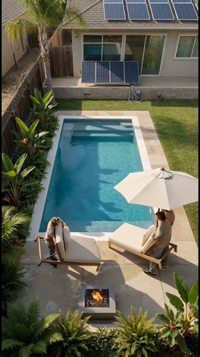 Solar Pool Transformation in 30 Seconds From Dirt Backyard to Luxury Solar Pool
