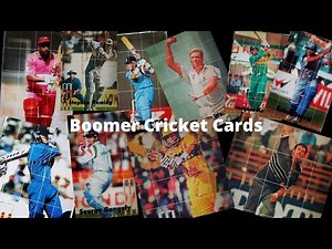 Cricket Cards: Boomer Chewing Gum Cricket Cards | Old Cards Collection