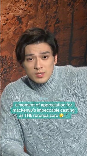 mackenyu literally being zoro in our interview for one piece season 2 needed its own moment 😮‍💨🗡️