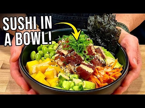 I Made This Poke Bowl at Home—It Was Better Than Takeout!